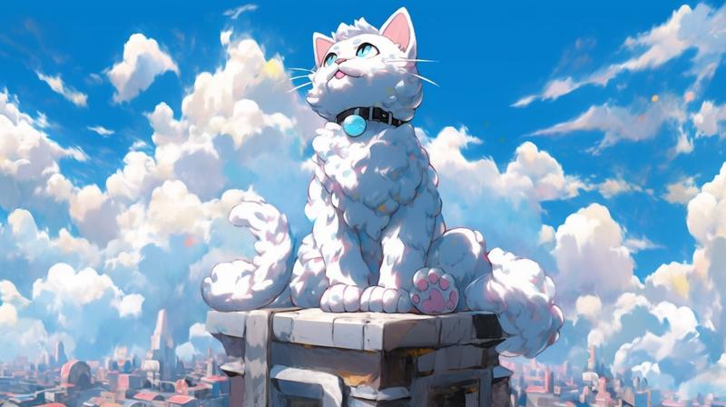 【智绘点滴】第9篇 一组治愈的小猫
真的很舒服的颜色,原创出来的提示词
思路解析:初始的关键词【一个