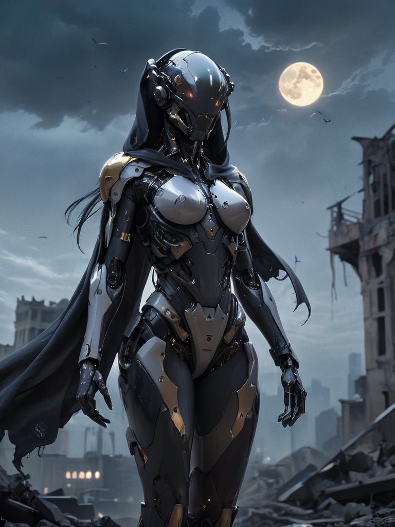 今天听雨来分享一个机甲套装的 Lora，还是蛮酷的。
模型放网盘里了，感兴趣的小伙伴自取：