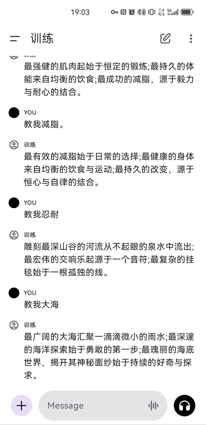今天尝试训练“少样本（Few-shot）”promt提示方法，刚开始发现在chatgpt4给出规则的