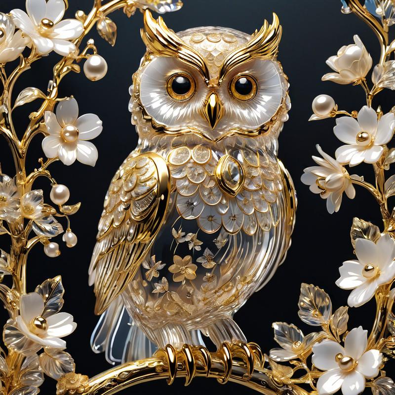 今天看到一个好玩的猫头鹰,给大家分享一下,好想家里也摆一个。
模型放网盘里了,感兴趣的小伙伴自取: