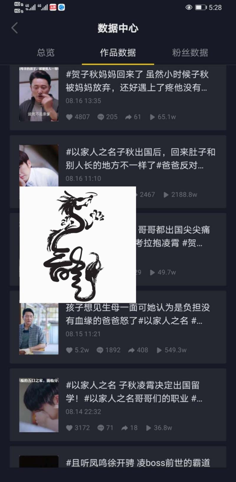 【抖音影视号实操干货冲击龙珠】 龙珠   案例分享   思路分享  
大家好，我是一龙 今天我脚踏