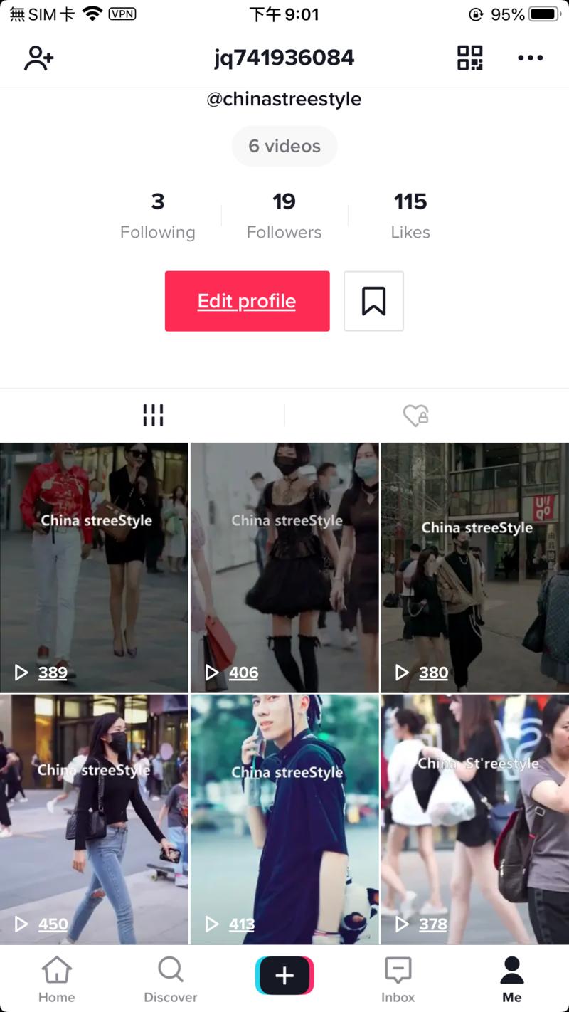 #tiktok 大家有遇到这样的情况吗？
刚注册的号 连续发了6个视频，视频浏览量如下，为什么流量都