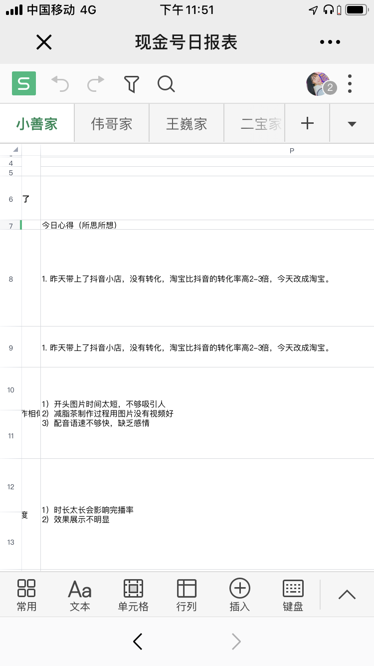 第二十一篇，关于抖音带货的观察分析
小善的创业思考#  
三天前还没有在抖音带货过，于是组了几个