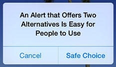 有一个很有意思的问题:
假如你是一个产品经理,负责产品设计。 在设计过程中,你纠结“确认弹窗”上的