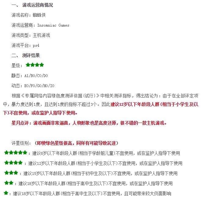 【中国青少年网络协会评测千款游戏】从2011年10月开始，中国青少年网络协会在《专属网络内容绿色度测