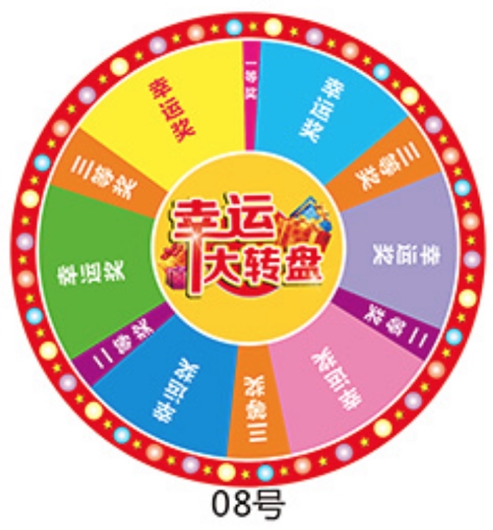 收割线下流量。
用户-看到海报-转盘-百分百中奖。
85%扫公众号二维码领支付宝红包
10% 一块的