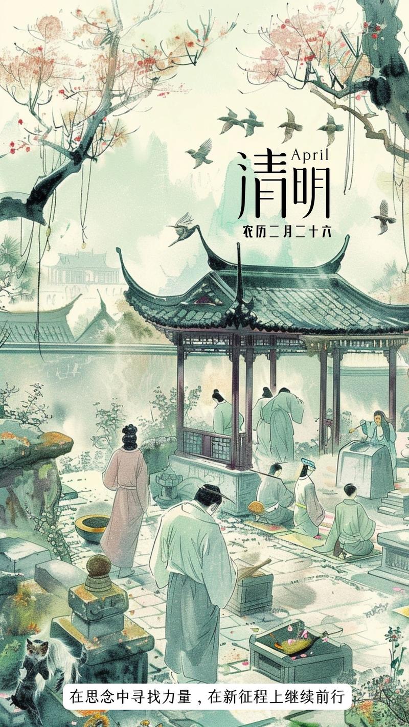 在思念中寻找力量，在新征程上继续前行！
人生最好的境界，是清明。
唯心清明，眼清明，走过的路，才