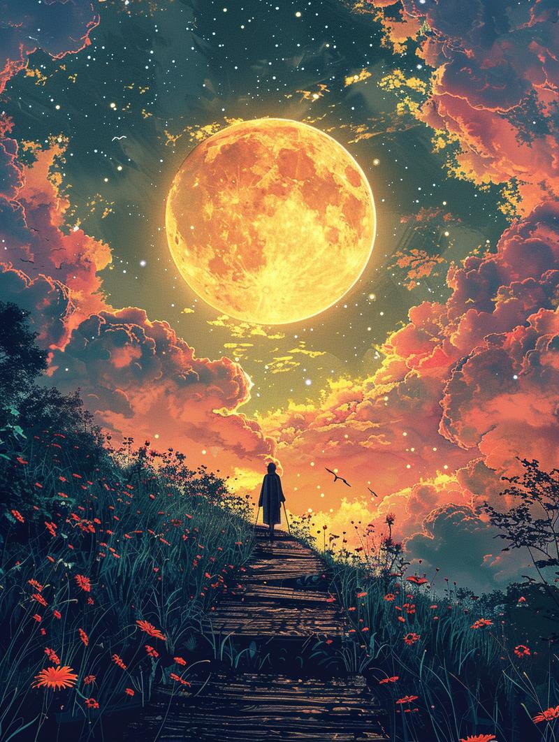 020：同样的提示词，不同的参数，得到风格不同的两组图片，所以Mijourney还有很多功能值得深挖