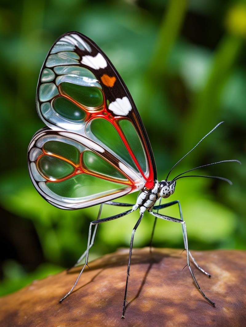 018：这组提示词使用了特写这个摄影词汇，用来突出画面主体，小括号起强调作用。
完整提示词：
Cl