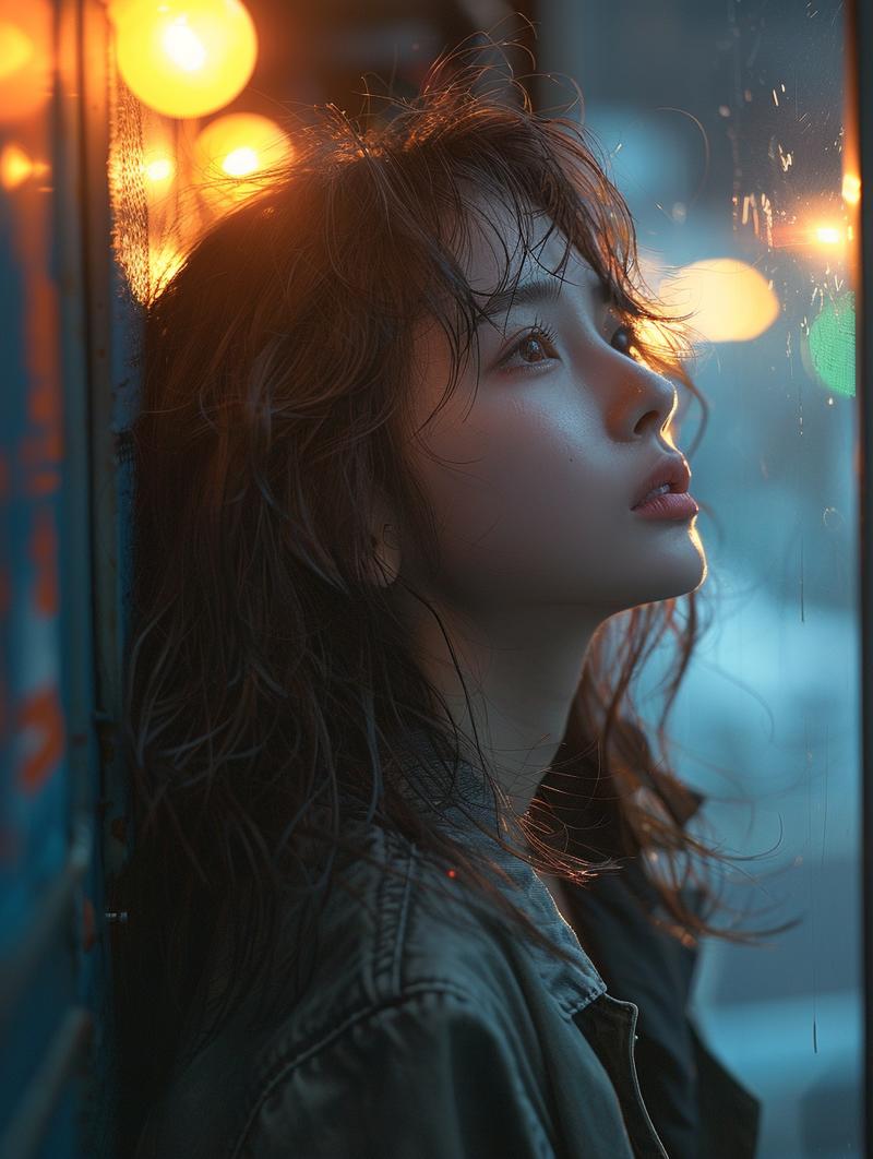 011：他们说心若向阳，然后就能自带光芒。这组提示词中，用了非常专业的一个摄影技术：广角，然后搭配插