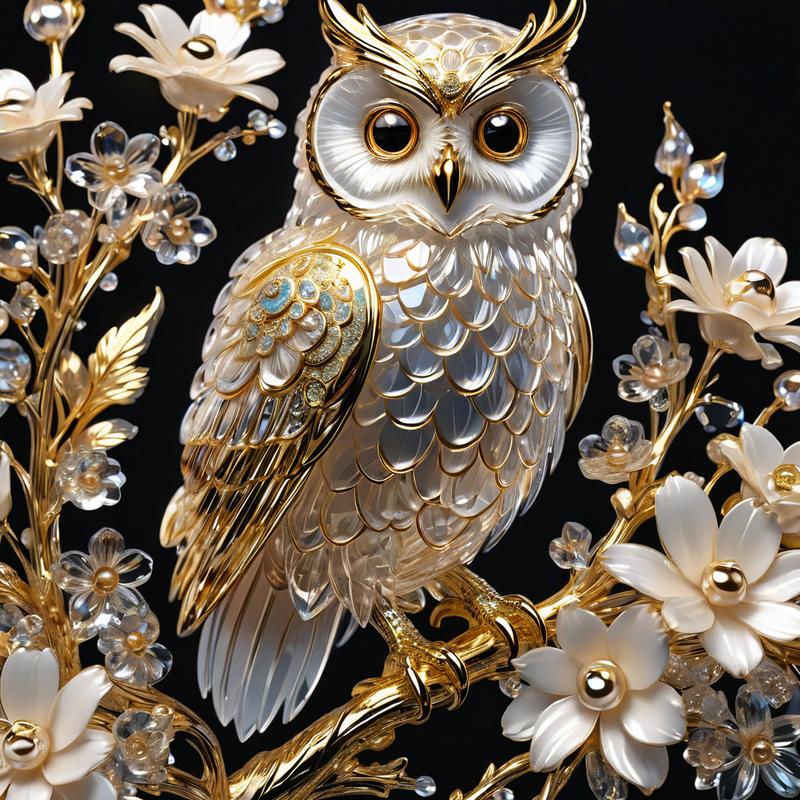 今天看到一个好玩的猫头鹰,给大家分享一下,好想家里也摆一个。
模型放网盘里了,感兴趣的小伙伴自取: