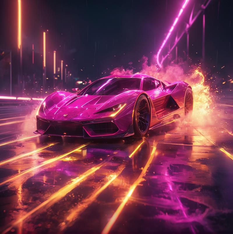 今天要分享的是一个发光霓虹灯风格的 Lora 模型:glowneon_xl_v1
触发词:glow