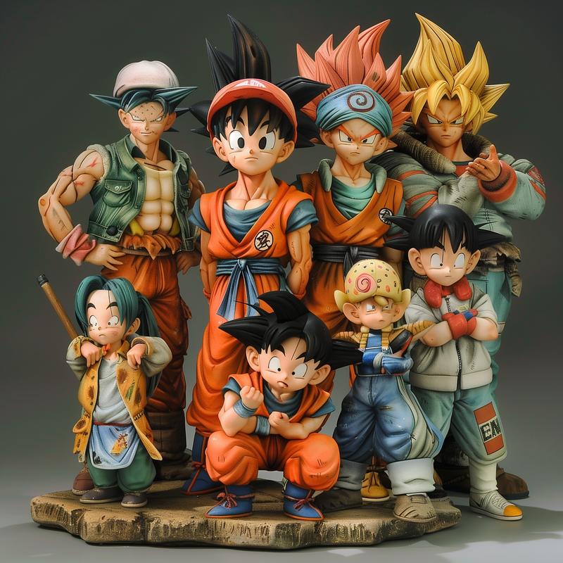 分享一个鸟山明风格的提示词，在mj最后加入 by Akira Toriyama，就有效果了