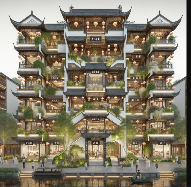 【智绘点滴】第4篇 让AI解决专业的问题，助力出图
今天群内有个小伙伴在用AI出一幢6层的别墅图，但