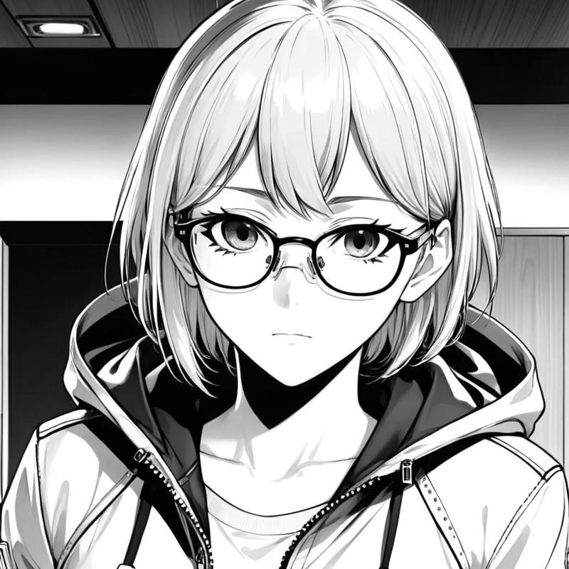 今天听雨要分享的是一个线性漫画风格的 Lora，如果想要纯黑白呢就用：colorless，如果想要彩