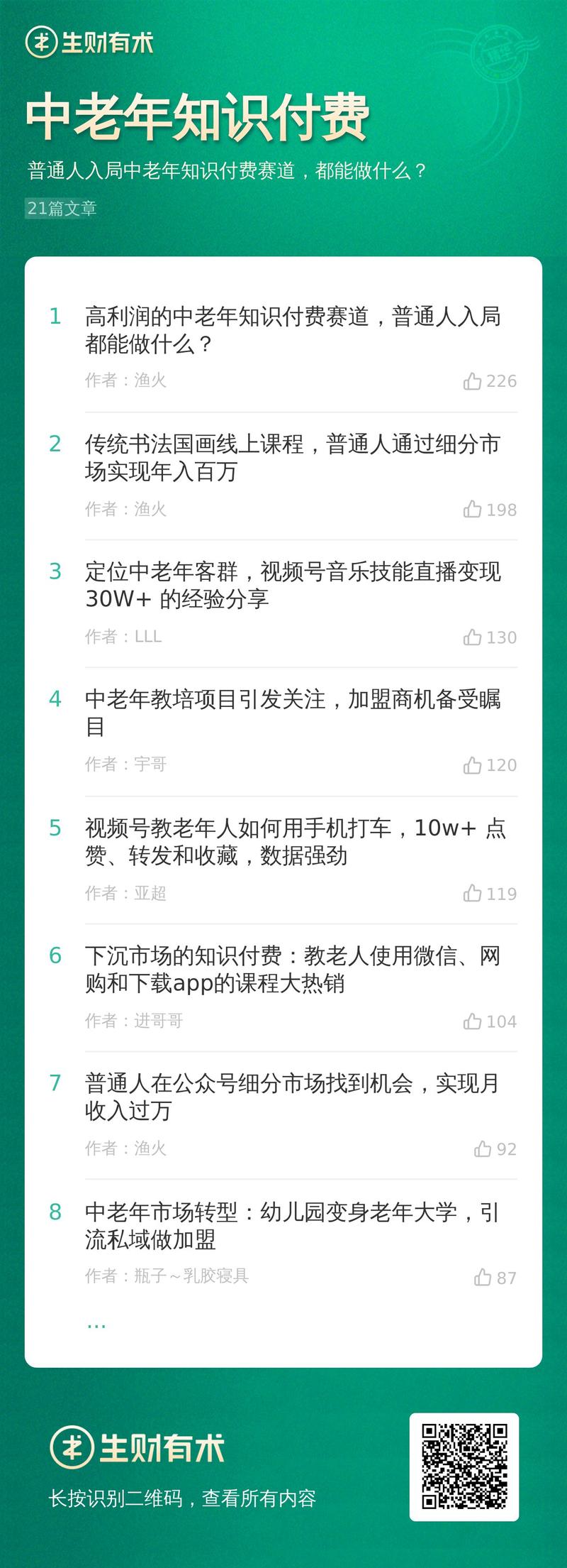 普通人应该怎么入局中老年市场？
随着老龄化加剧，如今中老年人口已经来到2.6亿。这一届的老年人有时