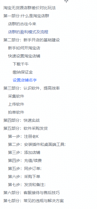 大家好，我是安信，目前主要在做店群，有100+淘宝店，收益尚可，圈友中也有一些在实操店群。
所以今