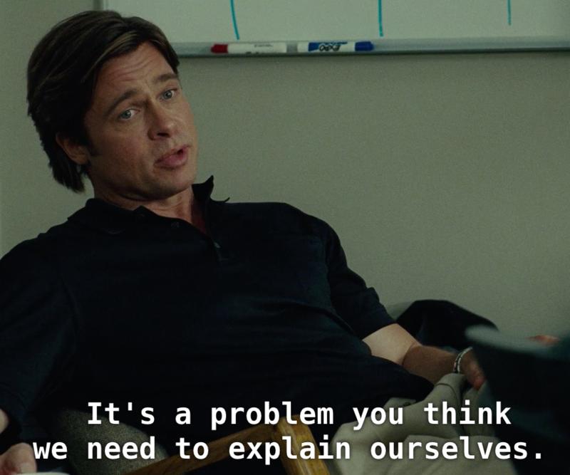 看了小马宋老师推荐一部刚刚看过的电影MoenyBall (魔球／点球成金)，这是出自于一部书，也是一