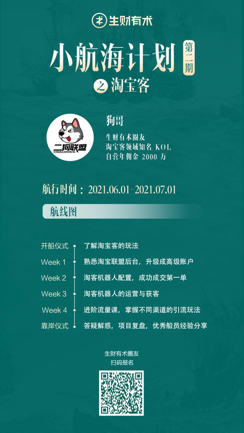 🔥【小航海第二期航线介绍】
自从第一期小航海结束后，每天都有圈友来问什么时候能报名第二期，现在这不