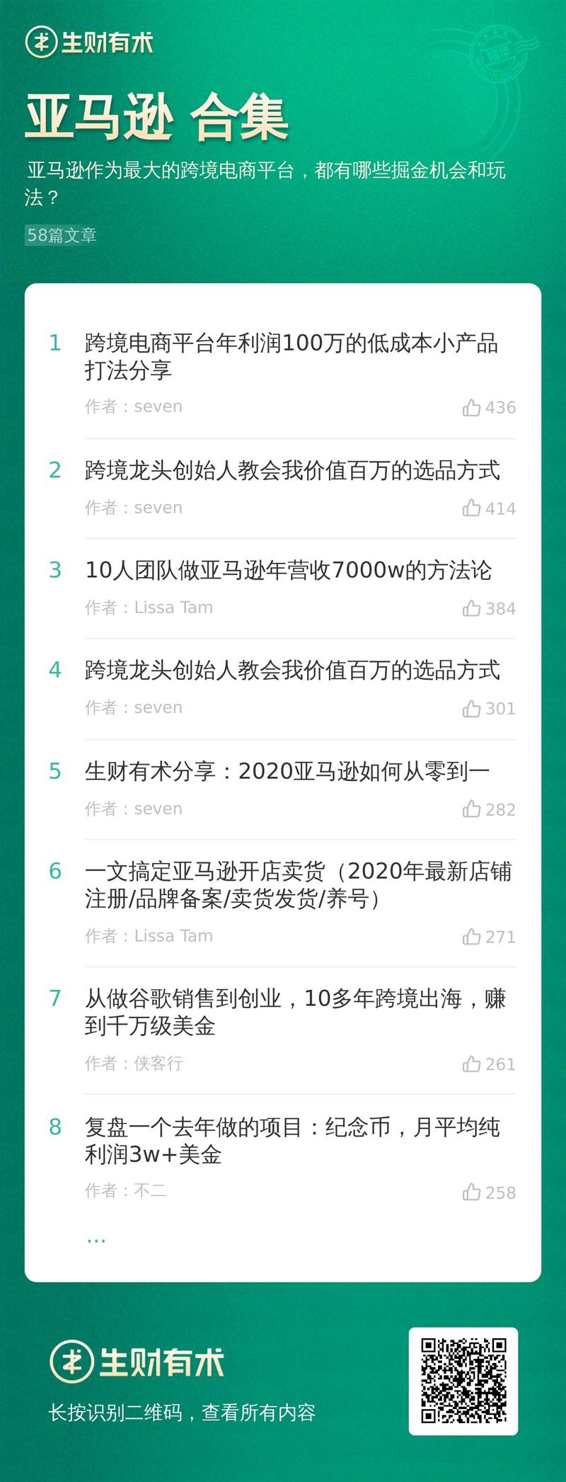 想要在亚马逊掘金，需要做哪些准备呢？
如果你也好奇，那可以看看由志愿者