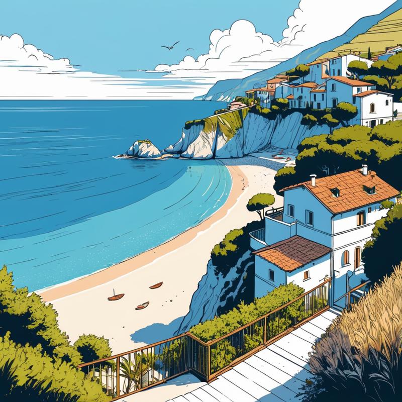 今天听雨要分享的是一个线性漫画风格的 Lora，如果想要纯黑白呢就用：colorless，如果想要彩