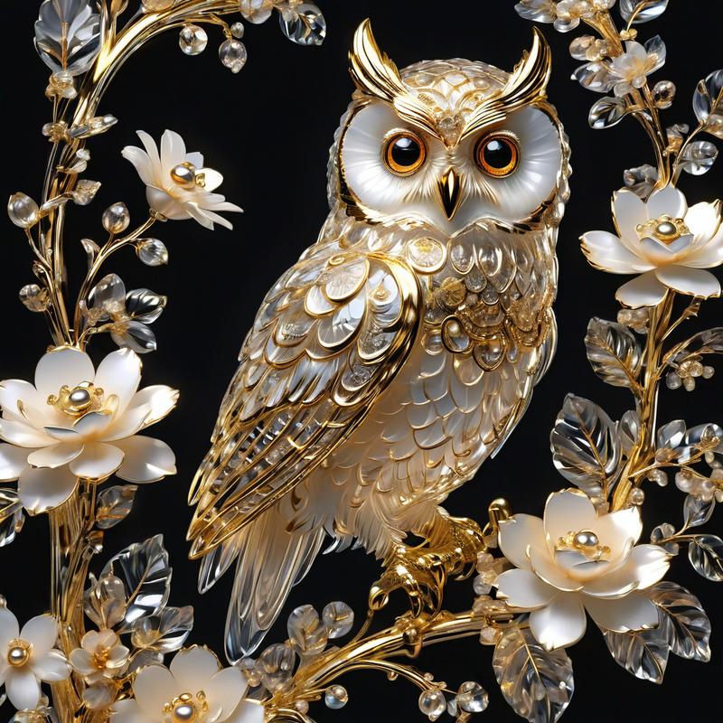 今天看到一个好玩的猫头鹰,给大家分享一下,好想家里也摆一个。
模型放网盘里了,感兴趣的小伙伴自取: