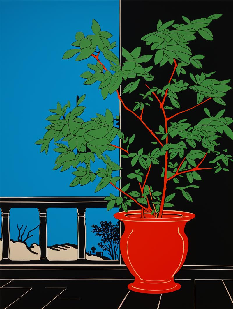 015：使用Mj出图时，如果不确定或者不会颜色搭配，可以使用Vivid Color，尽管看上去很俗，