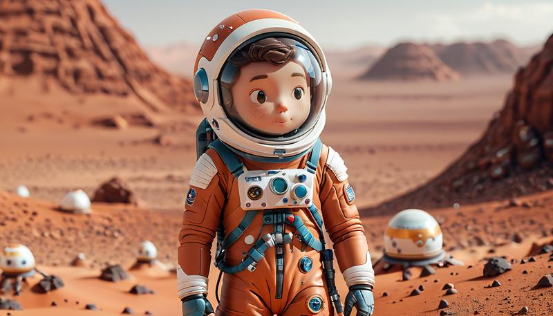 今天要分享的是一个塑料世界风格的 Lora 模型：A_Plastic_World
模型放网盘里了，