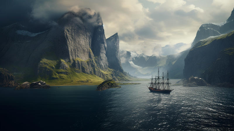 【使用Midjourney绘画分享135】
主题：Midjourney｜轻舟已过万重山
电影《