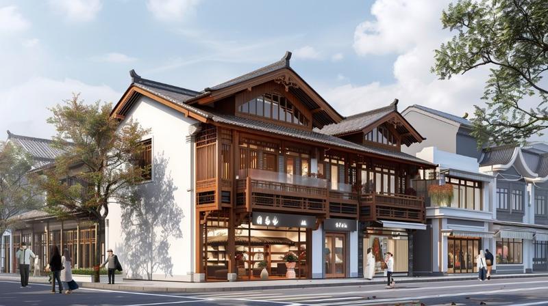 【智绘点滴】第4篇 让AI解决专业的问题，助力出图
今天群内有个小伙伴在用AI出一幢6层的别墅图，但