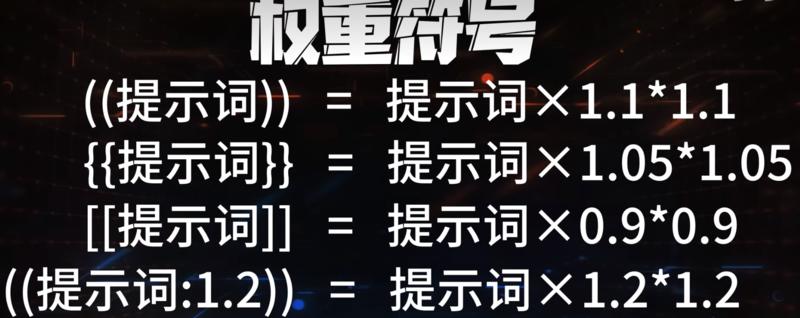 #内容分享
今天学习Stable Diffusion提示词常用符号，做个总结。
Stable Dif