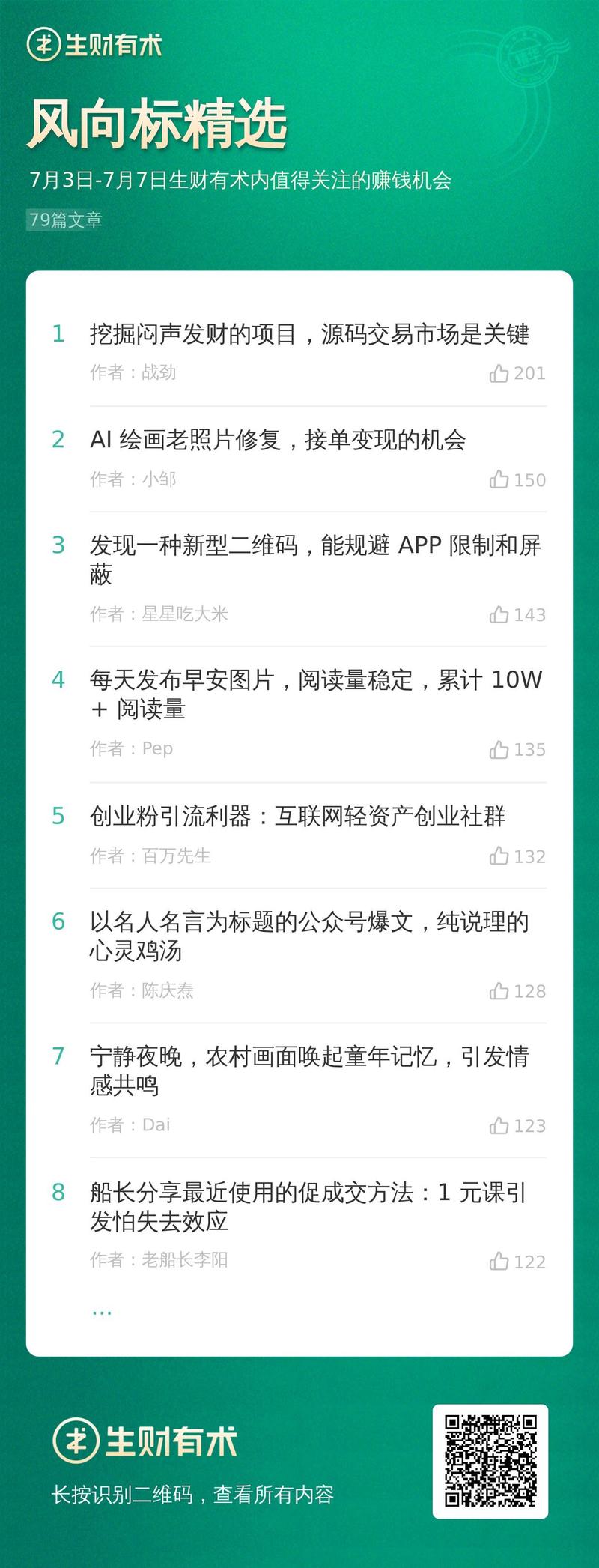 #生财周报# 
大家最近感觉到没，生财星球多了很多视频？
对，确实是刻意的邀请一些圈友在分享视频