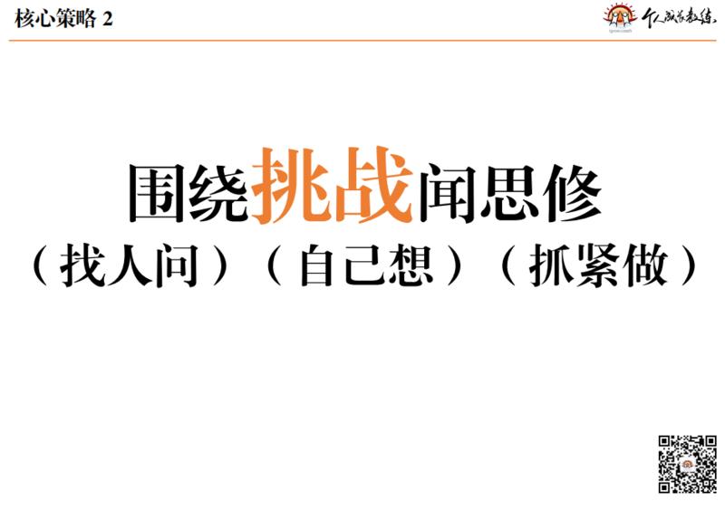 用 ChatGPT 整理了易仁永澄老师今天分享的主要观点：
- 🤔 提出了有效学习和有效行为的方法