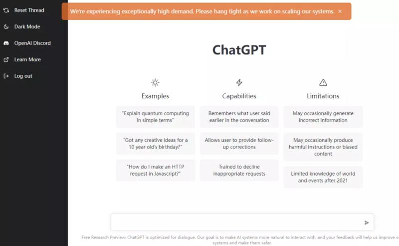 TikTok   openai  chatgpt 
如何让火爆全网的ChatGPT帮你写tikto