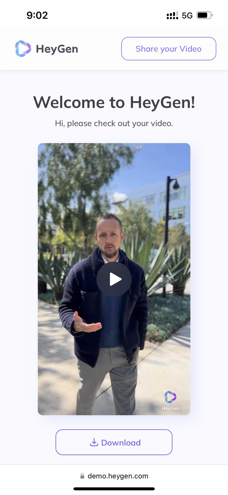 一早上用 Heygen 最新的走路数字人做了几个视频，简直Amazing！官方太良心，给了一个免费体