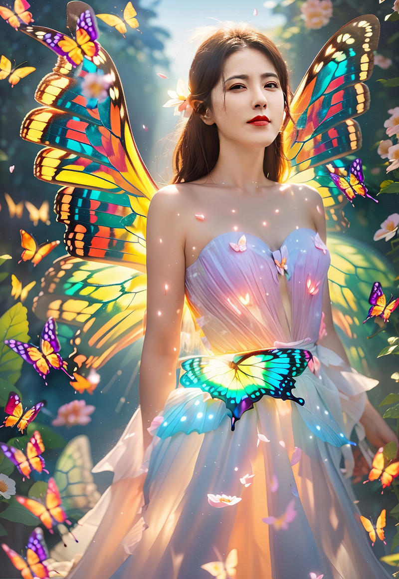 不少小伙伴已经在实操AI写真蒙版变装啦，我也跟上做了三张图。
sop教程很详细，照着做就行，但有些