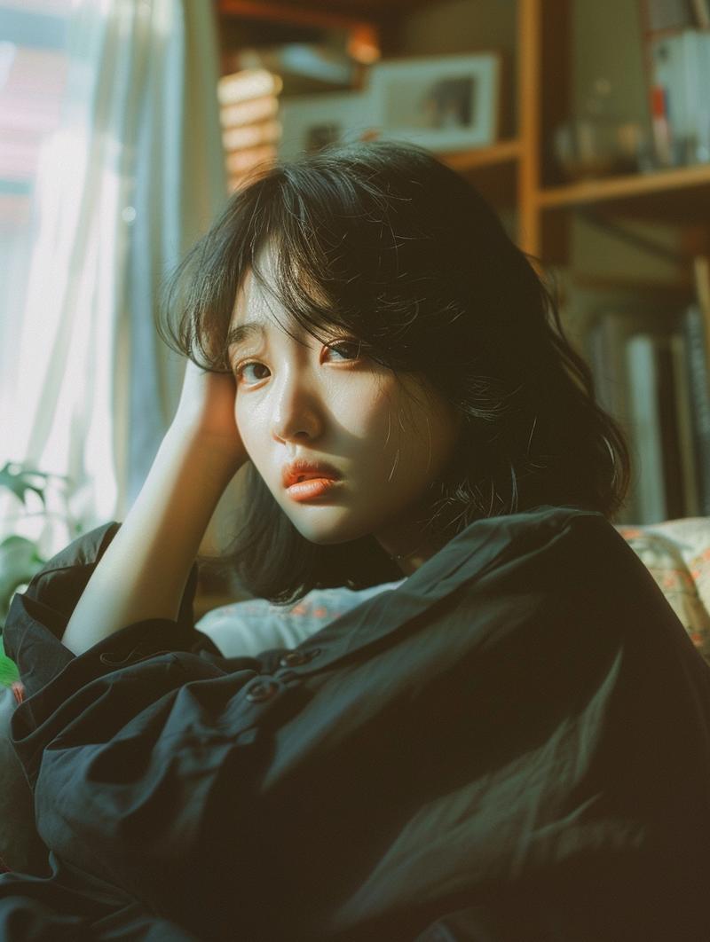 002：在没有AI之前，想要拍摄这样的照片，除了需要邀请模特之外，还得邀请摄影师，现在有了AI，两分