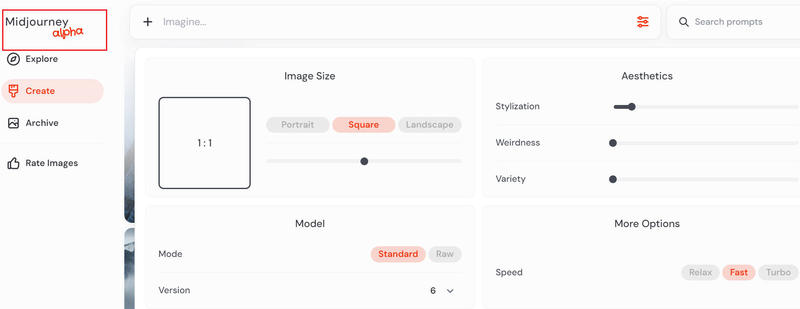Midjourney 不用再登录Discord了
测试版网址：