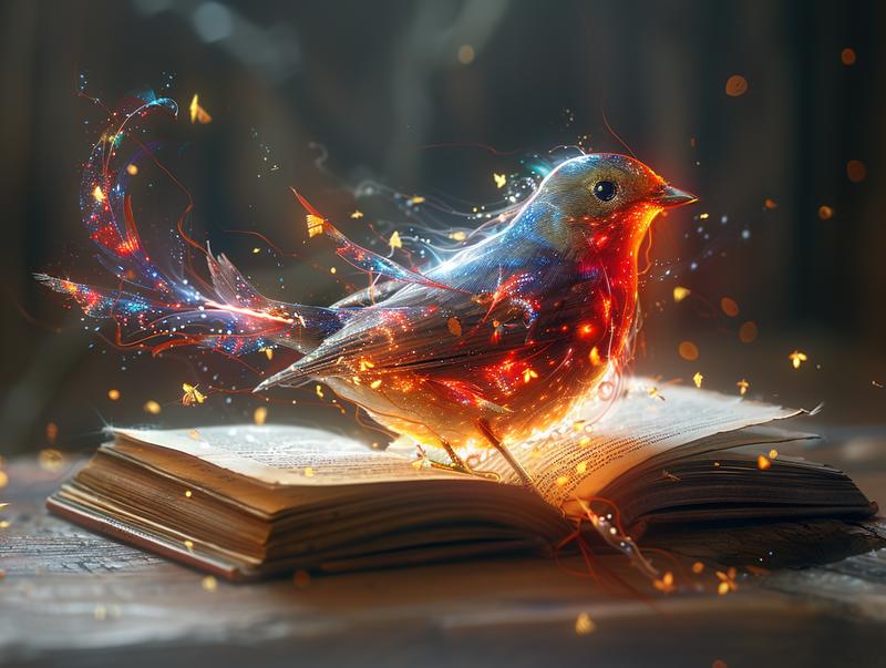 A colorful and transparent [Your object] with ligh