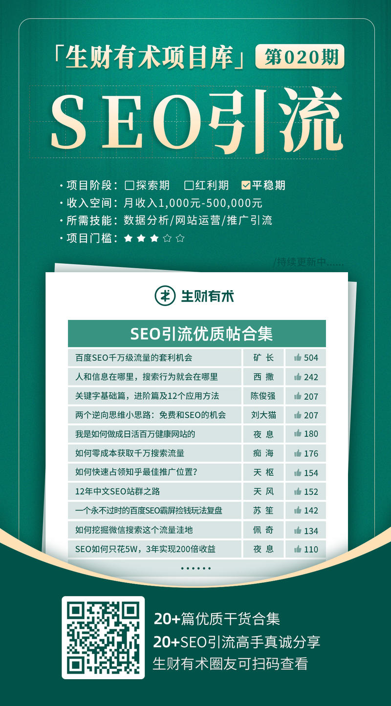 大家好，生财有术#项目库更新了。今天我们上线了 3 个项目，分别是 ：
【019期】房产投资