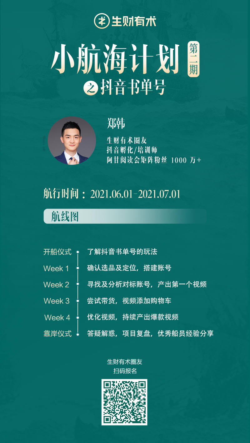 🔥【小航海第二期航线介绍】
自从第一期小航海结束后，每天都有圈友来问什么时候能报名第二期，现在这不