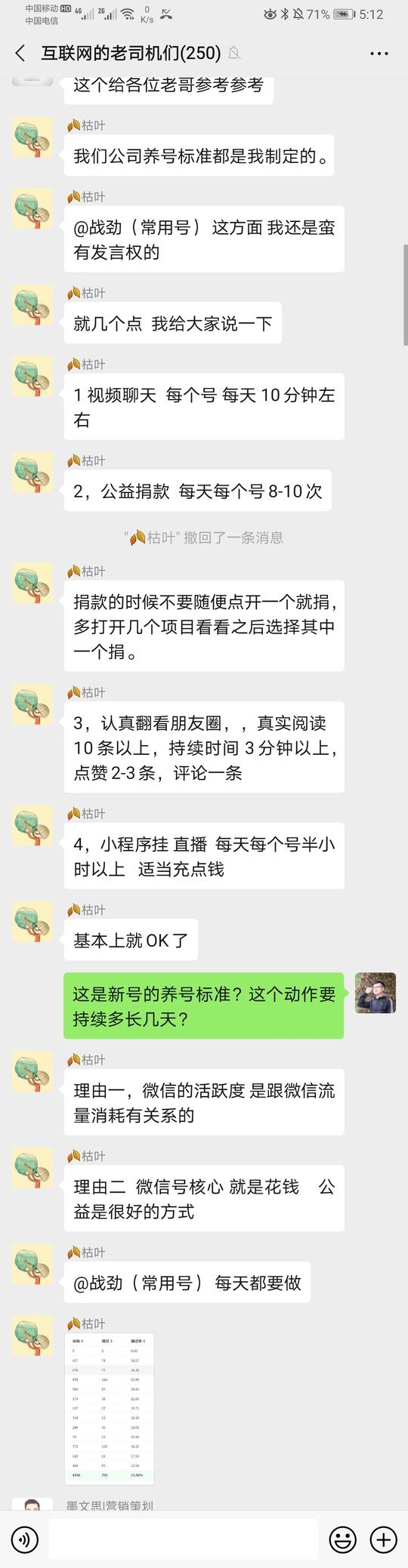 微营销6年从业者分享的2020最新微信养号标准，简单实用，各位微营销从业者可以参考下。