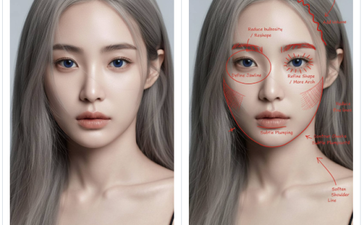 妆面分析 - Nano Banana提示词